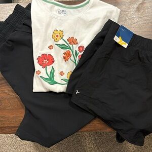 Lot of XL clothes. T shirt, athletic pants and shorts